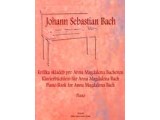 obrázek J.S.Bach  Knížka skladeb pro Annu Magdalenu Bachovou 