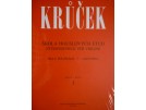 Krůček  Škola houslových etud sešit č.3 hra v polohách