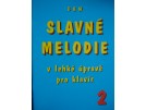 Slavné melodie v lehké úpravě pro klavír 2