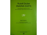 obrázek Gruber Rudolf Snadná dueta pro sopánové zobcové flétny /příčné flétny ,hoboje,klarinety,trubky,lesní rohy/