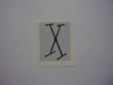 obrázek Klávesový stojan X jednoduchý