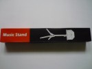 Notový stojan Music Stand pro školní účely poniklovaný
